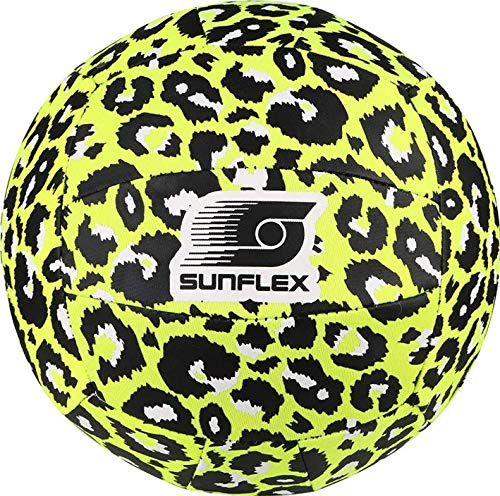 Sunflex Jerseyprene Zubehör Beach und Funball Neoremix Animal Größe 5 | Volleyball weich und leicht für den Strand und das Wasser | extrem robust und für Jede Altersgruppe