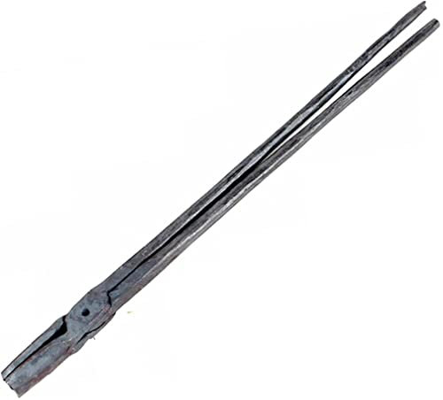 Tenazas de herrero,Tenaza de forja Ponga de herrero Ponga redonda de nariz de herrero for ingeniero Forja de herrero 420 mm 620g Ponentes de herrero