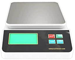 BEALIFE 6kg 0.5g/3kg 0.1g Balance numérique Balance Rechargeable Poids pour Bonne précision Acier Inoxydable Nourriture Cuisson Steelyard Gadgets, 6kg/0.5g
