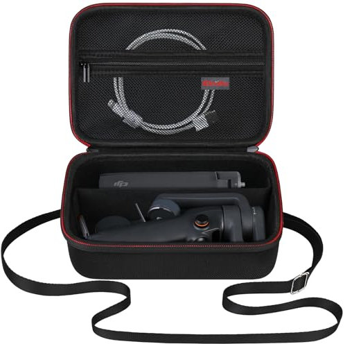 Elonbo Carrying Case for Canon PowerShot V1, SX740 HS, Canon G7X Mark III Mark II, Panasonic LUMIX DC-TZ99 Digital Camera, Vlogging Camera Hard Travel Protective Bag for Battery Charger Tripod, Black