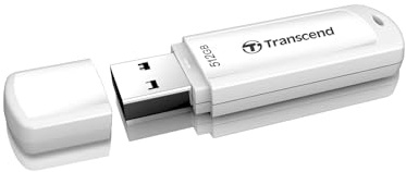 Transcend Jetflash 700/730 USB-Stick 512 GB USB TyP-A 3.2 Gen 1 (3.1 Gen 1) Schwarz - Wei? (ts512gjf730)