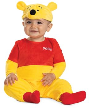 Disguise Nalle Puh Deluxe spädbarn/småbarn