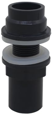 Passaparete PVC Tubo Adattatore Raccordo Serbatoio Acqua Connettore