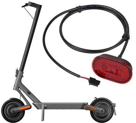 CERFFOOL Rücklicht LED für Xiaomi Mi4 Ultra Elektroroller Plug and Play Bremslicht Ersatz E Scooter Zubehör
