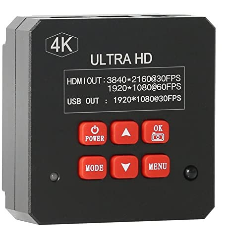 Microscopio 1080P 4K 2K 48MP 55MP Industrial Lab HDMI USB TF Electronic Digital Video Stereo Trinocular Microscopio Cámara Lupa(4K HDMI USB)
