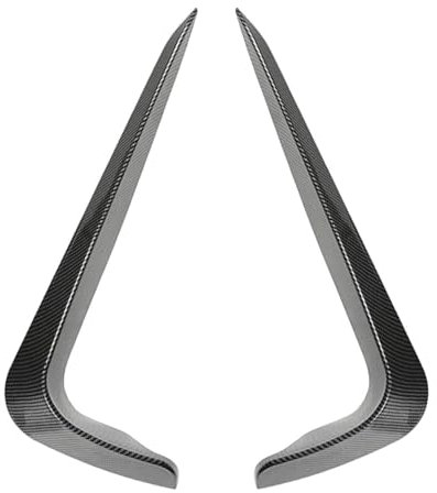 Frontspoiler Für 3 E90 E91 320i 330i 316i 318i 335i Pre-LCI Frontschürze Lippe Canard Splitter Diffusor Nebelscheinwerfer Frontspoiler(Carbon Look)
