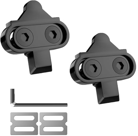 ytorgr Bike Fahrrad Schuhplattenset SPD Compatible Bike Pedal Cleats Fahrrad Cleats mit rutschfesten Cleat Plates für Mountainbike