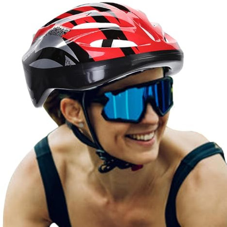 SVCEQZE Fahrradhelm, 58-62 Cm Fahrradhelm Erwachsene, City Helm, Allround Helm, Rennrad Helm, Mountain Helm, Stadthelm, Radhelm,Größenverstellbarer Helm Atmungsaktiv Mountainbike Helm Für Herren Damen