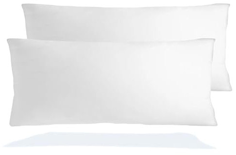 FUSIONHOME - Almohada Fibra Hueca - Pack 2 Almohadas 70 cm - Tacto Pluma, Transpirable, Antiácaros e Hipoalergénica - Firmeza Media, Alta Adaptabilidad - Tela de Microfibra