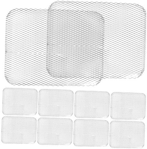 Milisten 10 Piezas Barbacoa Desechable de Aluminio de Resistente al Cocinas de Inducción y Asados al Aire