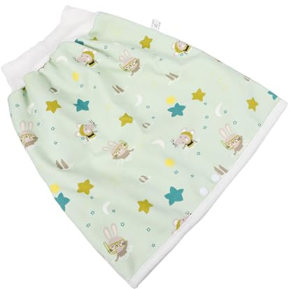 Abaodam Gonna Pannolino Riutilizzabile per Cotone Pantaloncini Training Impermeabili e Traspiranti Antipipì per Bimbi Anni Morbida e Confortevole Protezione Anti-umidità