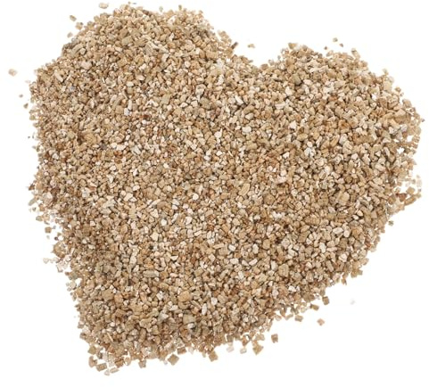 DIYEAH Vermiculita Fina para Germinación y Crecimiento de Plantas y Hongos Ph Neutro Seguro para Cultivo y Terrarios Retiene Agua Eficientemente