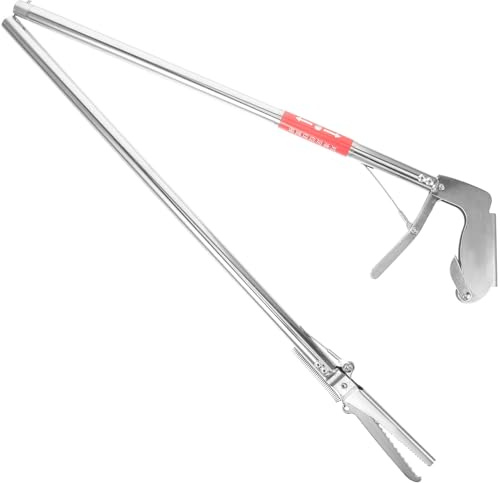 BESPORTBLE Schlangengreifer aus Edelstahl mit Haltbarkeit und Praktischem Design für Einsatz im Outdoor Bereich und Rice EEL Clip
