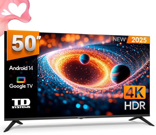 TD Systems K40DLM7F - Televisor Led 40 Full HD, Resolución 1920 x 1080, 3x HDMI, VGA, USB Reproductor y Grabador
