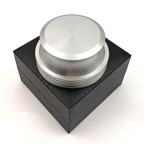 WAudio Record Weight Turntable Vinyl Clamp LP Disc Stabilizer (Silver)