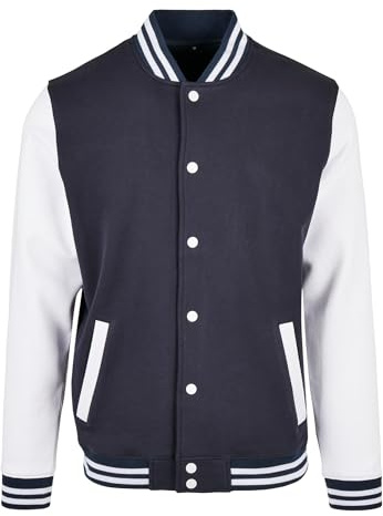 Build Your Brand Herren Bb004-basic College Jacket Jacke (1er Pack)