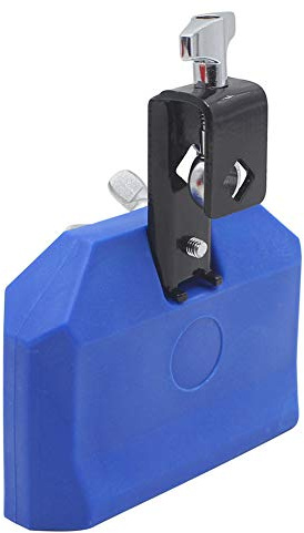 Drum Cowbell , Percussion Cowbell ABS Kunststoff Kuhglocke zum Training der Baby Koordinationsfähigkeit des Zuhörens und der Aktion für Percussion Instrumente Zubehör(Blau)