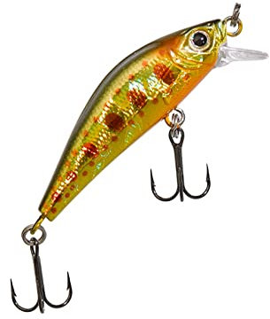 GUNKI Poisson Nageur Gamera 39 F - 3.9cm - 1.7g - HL Brown Trout - Floating - 69009