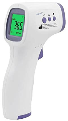 UNF Thermomètre Frontal Thermomètres infrarouges sans Contact Température corporelle Fièvre Appareil de Mesure numérique pour bébé Température corporelle numérique Adulte
