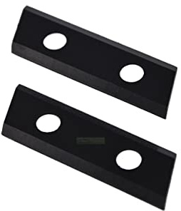 2 X Wendemesser kompatibel mit GLORIA Milan G1 G2 G3 G4 Häcksler Gartenhäcksler