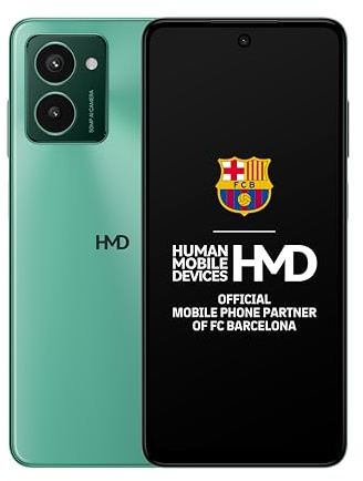 HMD Pulse Pro 4G 6.56? HD+ Smartphone, Android 14, 50MP Kamera 50MP Selfie-Kamera 6GB/128GB Speicher, bis zu 59 Stunden Akkulaufzeit, OZO Audio, einfach zu reparieren, duale SIM - Glacier Green