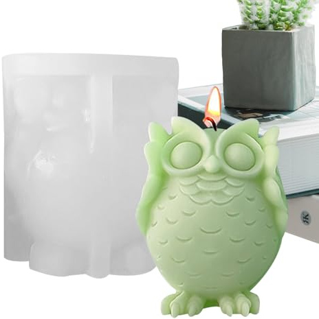 Candle Mould, Silicone Mould | Flexible Silicone Mould | Nonstick Resin Candle Mold, Molding for Chocolate Soap Bar Plaster, Home Craft Decoration