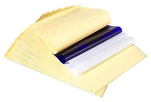 NUOBESTY 40stücke Transferpapier Zubehör Für Wärmetransfer Transparentpapier Schablonenpapier Für Drucke Und Designs