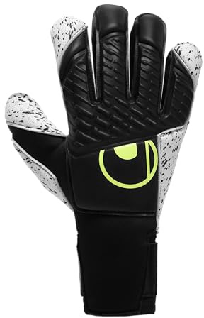 uhlsport Supergrip+ Flex Frame Carbon Torwarthandschuhe – Profi Torwart Handschuhe mit Fingerprotection & maximalem Grip