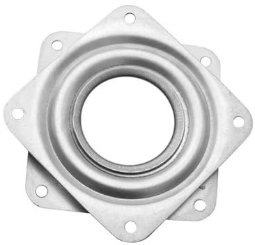 OZXZH 1PCS 2/3/4/6 Inch Metal Swivel Plate Ball Bearing Rotation 360 Degrees Hollow Free Rotating Display Stand Turntable Swivel Plates(71MM)