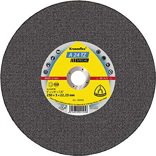 25 x Klingspor A 24 TZ Trennscheiben, 115 x 2,5 x 22,23 mm gekröpft