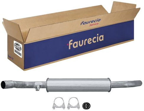 HELLA 8LC 366 026-281 Mittelschalldämpfer - Easy2Fit® Kit - mitte | Kompatibel mit: VW TRANSPORTER T4 Bus, TRANSPORTER T4 Kasten, TRANSPORTER T4 Pritsche/Fahrgestell (70E, 70L, 70M, 7DE, 7DL