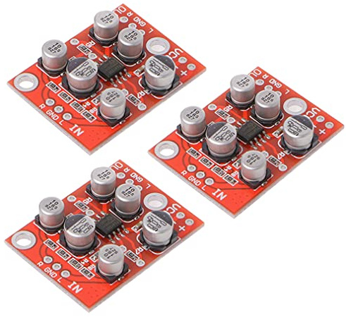 Hailege 3pcs AD828 Stereo Vorverstärker Board Preamp Power Amplifier Board AMP Modul DC5V-15V 12V