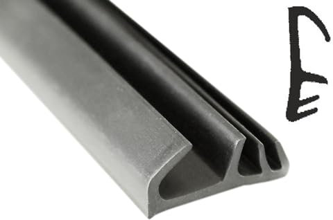 SN-TEC Holzfensterdichtung/Renovierungsdichtung/Fenstergummi SD 2483 für 2,5 bis 5,5 mm Nut für Holz Fenster, Farbe: schwarz (5 Meter)