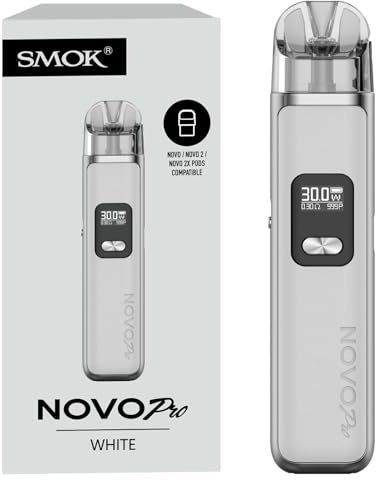 Smok NOVO PRO Kit | El paquete Smok Novo pro vape tiene una batería incorporada de 1300 Mah 3ml Novo pod Fit Novo/Novo 2 / Novo 2x (dibujo automático/botón) dtl MTL e evaporador de cigarrillos