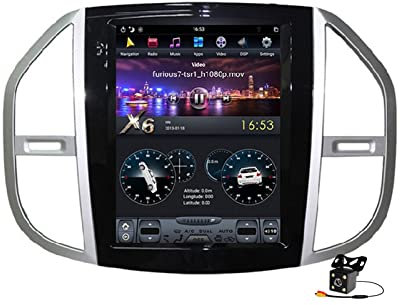 Android 15 Car Stereo Radio para B-ENZ Vito W447 Metris 2016-2023 GPS Navigation 12.1in Pantalla táctil MP5 Reproductor Multimedia Receptor de Video con WiFi 4G DSP Carplay,8core 4+64gb