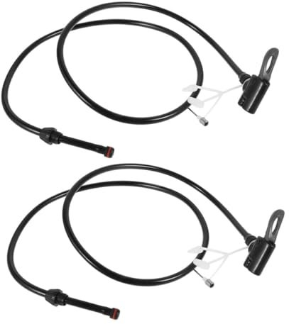 Abaodam 2stücke Luftpumpe Für Fahrrad Mit Ersatzschlauch Doppelkopf-ventiladapter Für Presta Und - Tragbares Zubehör Für Reifenpumpen