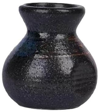 Vnook Palillero de cerámica, palillero, palillero de cerámica Japonesa, palillero portátil, for oficinas, restaurantes, Bares, cafeterías, Accesorio de Restaurante.(Black)