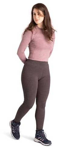 Trespass Womens Leggings Fuzzy Grey Marl in Size - 12