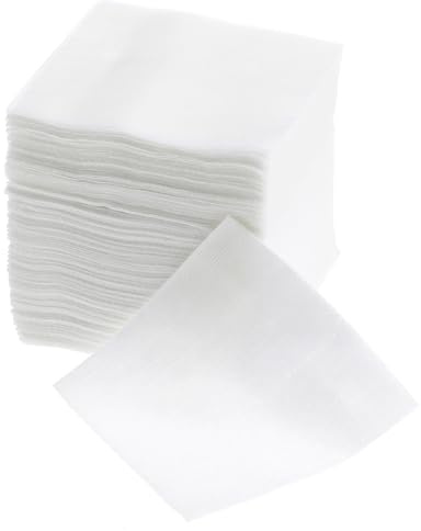 SMASOLO 200pezzi Tamponi Viso in Tessuto Non Tessuto Morbidi e Sottile Assorbenti Per Rimozione Trucco e Applicazione Lozione Assorbimento Elevato e Portatili Per Cura Quotidiana