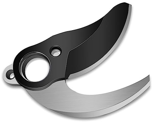 Kebtek Replacement Blade for Electric Loppers KT9030, SK5 High Carbon Steel with Teflon Coating, Max Cutting Diameter 30 mm (One Pair of Blade)