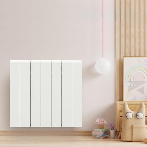 BATILEC - Radiateur Alu ZILO 2000 W Cœur Céramique WiFi Connecté