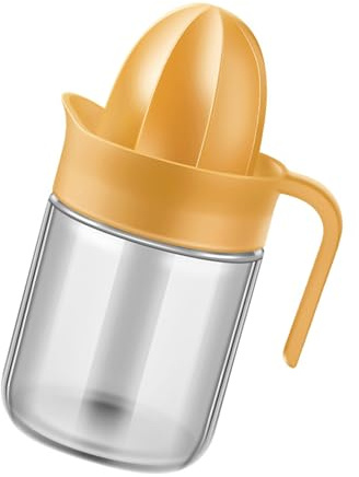 NVOQILIN Presse-agrumes manuel pour citron, citron vert et mandarine avec poignée confortable, capacité de 280/450 ml