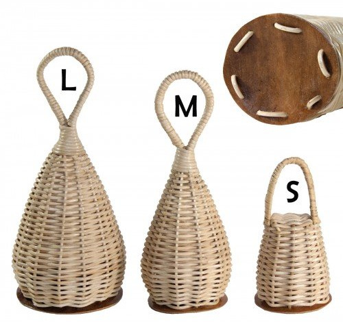 Terre Caxixi Rattan Kalabash (Large)