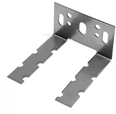 Sattie Wandanker, Wandanschlussanker, Maueranker, 60x1.25 mm, Silber, Zink, M6, ISO Metric, Rechtsgewinde, Klasse 2B, Sechskant, Galvanisiert, Industrial, NUTS