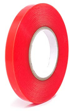 gws Doppelseitiges Klebeband 1 Rolle 15 mm x 50 m, extra stark haftend, transparentes Montageband, UV-beständig, universell einsetzbares Doppelklebeband, versch. Breiten 6-50 mm