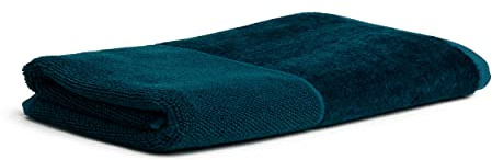 Möve Bamboo Luxe Duschtuch 80 x 150 cm aus 60% Baumwolle / 40% Viskose aus Bambus-Zellstoff, deep Lake