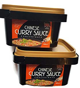 Lot de 2 paquets de sauce curry chinoise