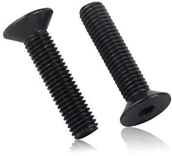 5-50pcs Allen Key Head Din7991 M2 M2.5 M3 M4 M5 M6 Stainless Steel 304 Or Black Hex Socket Flat Countersunk Head Screw,Black Steel,M4 20pcs