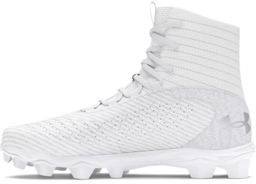 Under Armour Herren Highlight Franchise Rm 2.0 Fußballschuh, (100) Weiß/Weiß/Metallic-Silber, 12