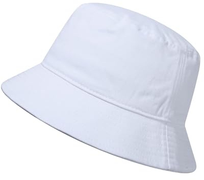 GADIEMKENSD 100% Cotton Bucket Hat UPF 50 Sun Protection Lightweight Packable - Unisex